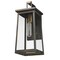 Homeroots Burnished Bronze Contempo Elongated Outdoor Wall Light 398455 - alternate 5