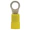 Gardner Bender Ring Terminal, 600 V, 4 AWG Wire, 12 in Stud, Vinyl Insulation, Yellow 14-099 - alternate 1