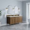James Martin Vanities Brittany 72" Double Vanity, Pecan w/ 3 CM Ethereal Noctis Silestone Top 655-V72-PCN-3ENC - alternate 8