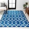 Jonathan Y Asilah Ogee Fretwork Blue/Gray 4 ft. x 6 ft. Area Rug MOH104B-4 - alternate 1