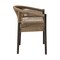 Armen Living Doris Outdoor Patio Dining Chair in Dark Eucalyptus Wood with Truffle Rope - Set of 2 LCDOSITRU - alternate 7