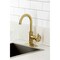 Kingston Brass Single-Handle Bar Faucet, Brushed Brass KSD8507RX - alternate 5