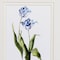 Homeroots Set of Two Watercolor Dark Blue Flowers Wall Art, 2PK 401396 - alternate 3