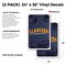 Signmission Llantera, Vinyl Decals Only 24 Inch x 36 Inch, Vinyl Decal, 2PK DSB-2436-2PACK-30401 - alternate 2