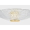 Hudson Valley Lighting New Haven Integrated LED Flush Mount in Aged Brass 3451-AGB - alternate 6
