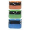 Charles Leonard Expanding Pencil Pouch, 3 Pocket, 10.25in.W x 7.25in.H, Assorted 76365ST - alternate 1