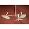 Mitzi Tali Roth X Milena 3 Light Chandelier 42 In. Aged Brass/Soft Cream H906803-AGB/SCR - alternate 5