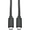 Eaton EATON USB-C Cable M/m, USB 3.2, Gen 1 5 Gbps, 5a Rating, Thunderbolt 3 U420-006-5A - alternate 1