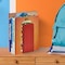 Acrimet Steel Metal Jumbo Bookends for Shelves, Heavy Duty, for Large books, Red, 2PK 294.8 - alternate 8