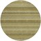 Homeroots 8' Artichoke Green And Fern Green Round Striped Washable Indoor Outdoor Area Rug 610578 - alternate 8
