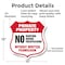 Signmission Private Property Shield Sign No Hunting, 12 Inch X 12 Inch, Aluminum Metal Sign SHI-A-12-445 - alternate 5
