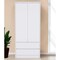 Homeroots 32" White Two Drawer Combo Dresser 524957 - alternate 9