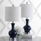 Jonathan Y Cox 22" Metal/Glass LED Table Lamp, Navy, 2PK JYL4033C-SET2 - alternate 9