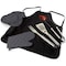 Picnic Time Family Of Brands NCAA Oregon State Beavers BBQ Apron Tote Pro Grill Set, Heavy Duty BBQ Apron For Men 635-88-179-484-0 - alternate 1