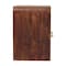 Homeroots 23" Brown Solid Wood Two Drawer Nightstand 701720 - alternate 8