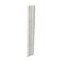 Apollo Tile White 2x12 Bianco Carrara Marble Polished Chair Rail Tile Trim 1.67 sqft/case, 10PK APLMCA882PA - alternate 10