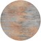 Homeroots 8' Salmon Gray And Charcoal Round Abstract Washable Indoor Outdoor Area Rug 587178 - alternate 7