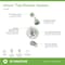 Symmons Allura Single Handle Dual Spray Tub and Shower Faucet with VersaFlex Integral Diverter S7602RP - alternate 2