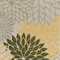Homeroots 9' X 12' Green Yellow Blue Ivory And Dark Green Floral Indoor Outdoor Area Rug 548112 - alternate 8
