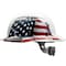 Lift Safety DAX Fiber Resin Full Brim Hard Hat (American Flag) - ANSI-G, TYPE 1 HDF-24AF - alternate 3