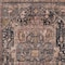 Homeroots 9' X 12' Charcoal Medallion Washable Indoor Outdoor Area Rug 608008 - alternate 9