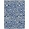 Homeroots 10' X 14' Navy Blue And Ivory Abstract Washable Indoor Outdoor Area Rug 598985 - alternate 7