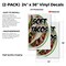 Signmission Soft Tacos, Vinyl Decals Only 24 Inch x 36 Inch, Vinyl Decal, 2PK DSB-2436-2PACK-Soft Tacos - alternate 2