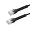 Monoprice Cat6A Ethernet Patch Cable - Bendable, UTP, 28AWG, 7ft, Black 48465 - alternate 1