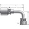 Gates Female Komatsu Style Japanese Metric Swivel - 90 Bent Tube MegaCrimp G25913-1212 - alternate 4