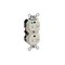 Leviton Plugs&Rcptcls, 20A, 125VAC, Almnd, Nylon 8300-SGT - alternate 1