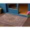 Homeroots 3' X 5' Pink And Mauve Medallion Washable Indoor Outdoor Area Rug 616070 - alternate 1