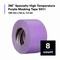 3M Painter's Tape, 100 mm W x 60 yd L, 7.3 mil Thick, Purple, Rubber Adhesive, 8 PK 501+ - alternate 6