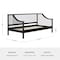 Martha Stewart Neely Twin Size Solid Wood Platform Daybed w/Wooden Spindles and Slatted Foundation, Black MG-090021-DBT-BK-MS - alternate 9