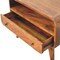 Homeroots 24in Brown Solid Wood Fireplace TV Stand 720014 - alternate 9