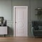 Sartodoors Sliding Pocket Door 36 x 84 inches, BASIC 9801 White, Kit Rail Hardware, Solid Wood Interior Bedr BASIC9801PD-SKIN-3684 - alternate 6