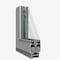 Vdomdoors Patio Exterior Metal-Plastic Sliding Doors / Patio 8166 Grey Ash 72" x 80" Right active door / Temp PATIO8166SS-7280-RH - alternate 7