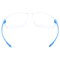 General Electric 03 Series Anti-Fog Impact-Resistant Safety Glasses Clear Lens Blue Frame 1 pk GE103CAF - alternate 7