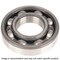 Timken DEEP GROOVE RADIAL BALL BEARING 6205.R70.90 - alternate 3