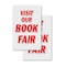 Signmission Visit Our Book Fair, Vinyl Decals Only 24 Inch x 36 Inch, Vinyl Decal, 2PK DSB-2436-2PACK-Visit Our Book Fair - alternate 1