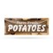Signmission Farm Fresh Potatoes, 48 Inch x 120 Inch, Vinyl Banner B-120-30610 - alternate 1