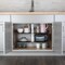 Home-Complete Under Sink Organizer 2 Tier Adjustable Shelf Organizer with 8 Removable Panels Organizers & Storage 82-50702-BL - alternate 6