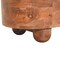 Homeroots 32in Brown Solid Wood Storage Oval Bench With Flip Top 723825 - alternate 9