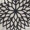 Homeroots 4' X 6' Black And White Floral Indoor Outdoor Area Rug 546647 - alternate 9