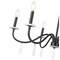 Z-Lite Toussant Matte Black  6 Light Chandelier 6103-32MB - alternate 6