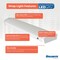 Bulbrite 2 ft. 3000K LED Dimmable Wraparound Light W/ Battery Backup (120-277v), 2300lm, White 773504 - alternate 12