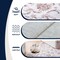 Jonathan Y Arabella Vintage Floral Border Non-Slip Machine-Washable Cream/Terra 3 ft. x 5 ft. Area Rug VOR107E-3 - alternate 7