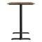 Flash Furniture Commercial 48x30 Natural HPL Tabletop-Black Bar T-Bases ST-REC3048-NAT-T0522B-GG - alternate 8