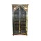 Homeroots 42in Brown Solid Wood Frame Curio Cabinet With One Shelf 489033 - alternate 1