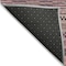 Homeroots 3' X 5' Pink And Taupe Striped Washable Indoor Outdoor Area Rug 615350 - alternate 9