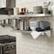 Amgood 24 in. Stainless Steel Wall Shelf (2 Pack) - 24 in. x 8.6 in. x 3.5 in., 2PK AMG DFWS-0824-Z - alternate 5